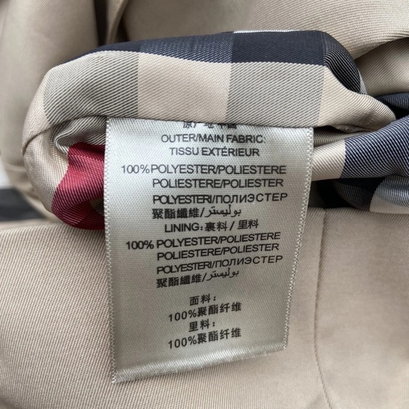 Vintage Burberry Double-Breasted Tan Trench Coat! - Picture 6 of 8